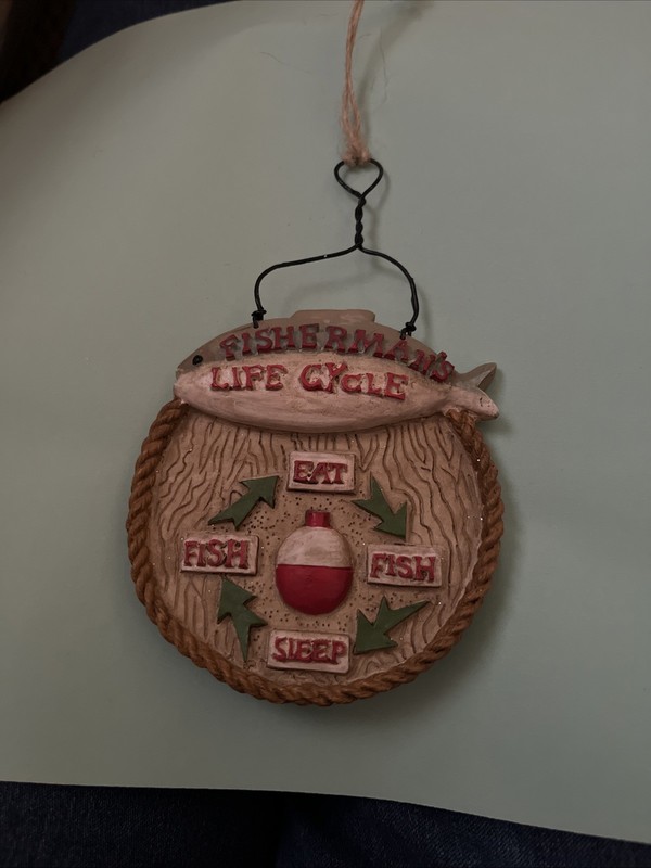 VTG Fisherman’s Life Cycle Ornament