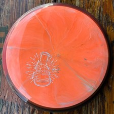 Axiom Neutron Insanity Lab Second MVP Clear Rim Swirly Lightweight 156 Grams NEW