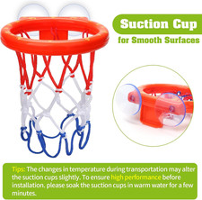 Bath Toys - Bathtub Basketball Hoop for Kids Toddlers - Bath Toys Shower Toys...