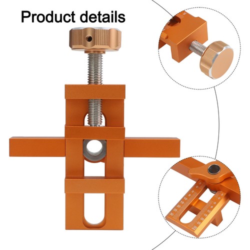 Robust Cabinet Door Installation Solution Aluminum Alloy Tool with Drill Bit - Picture 7 of 60