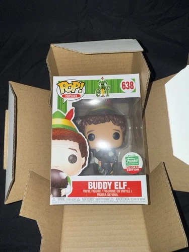 Funko Pop Elf buddy with Raccoon #638