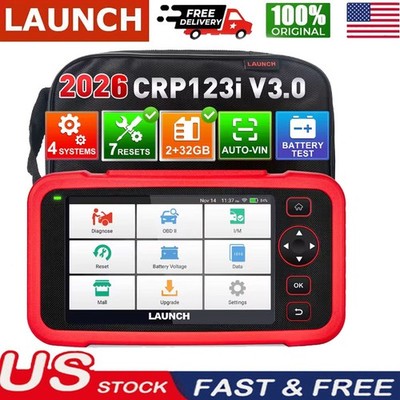 LAUNCH CRP123I v3.0 OBD2 Scanner Car Engine ABS SRS AT Auto Diagnostic Tool TPMS