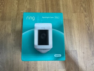 Ring Spotlight Cam Plus (Battery) White | eBay
