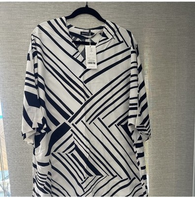Marimekko Black & White Dress NWT