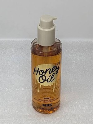 VICTORIAS SECRET PINK HONEY OIL NOURISHING BODY OIL w/ COCONUT 8 oz NEW