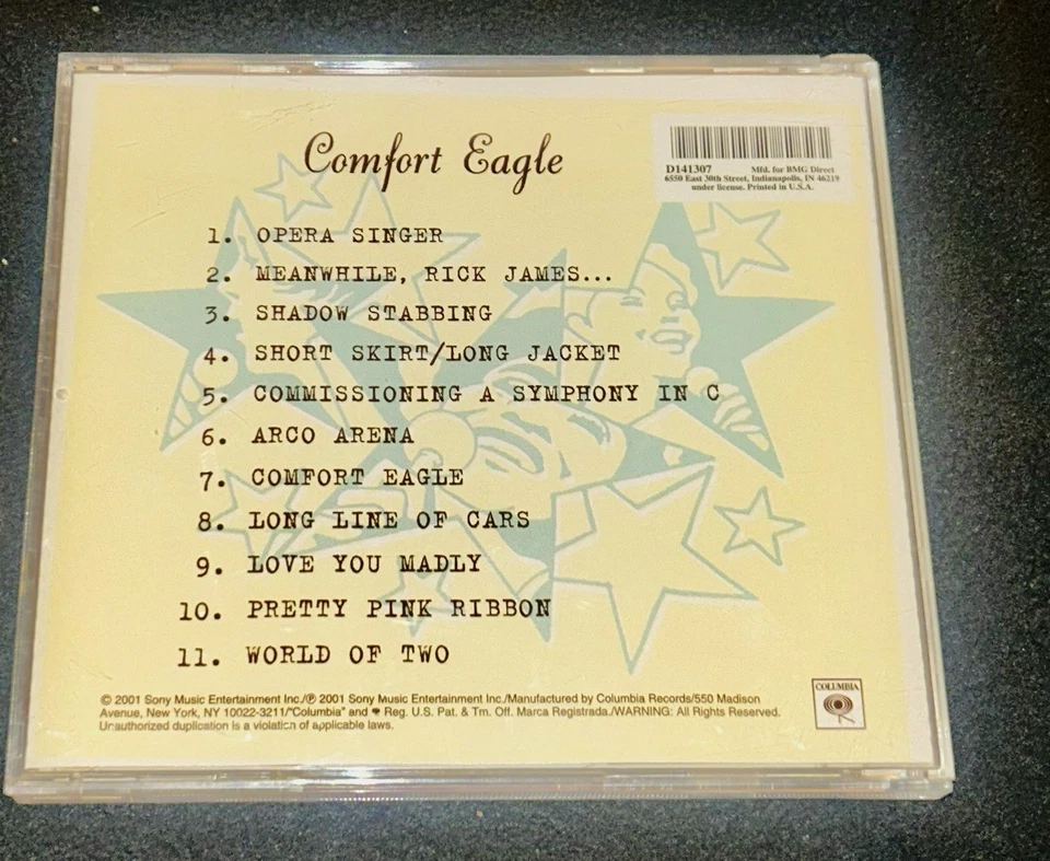 Компакт-диск CAKE Original Comfort Eagle 2001 - Изображение 2 из 3