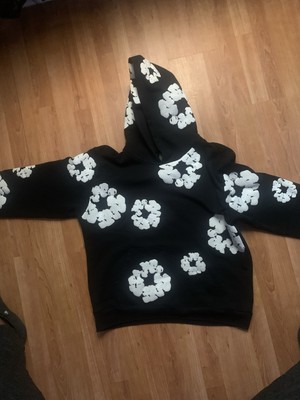 Denim Tears hoodie Black & White Size M | eBay