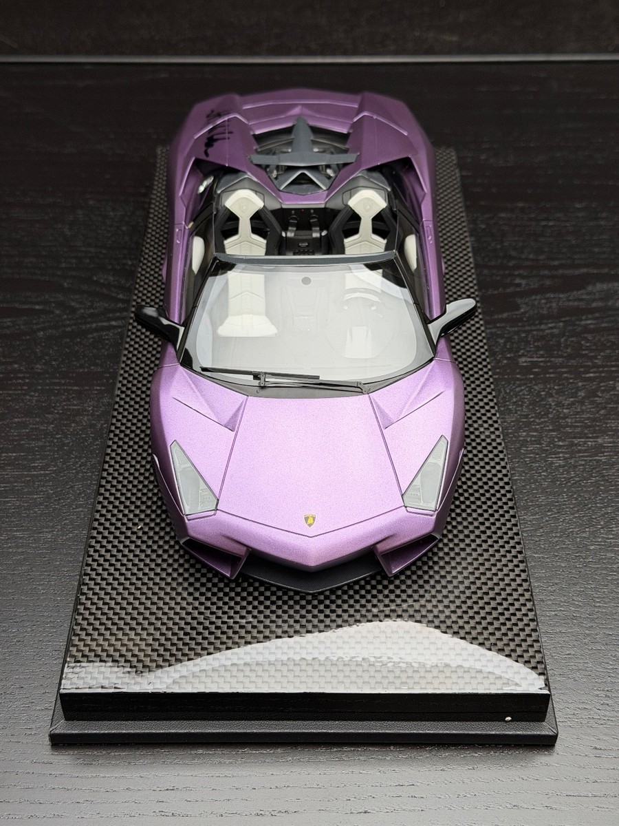 Lamborghini Reventon Roadster (Purple/ Hand signed) [MR Collection