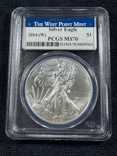 2014-W American Silver Eagle - PCGS MS70