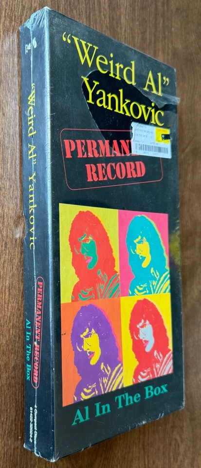 Weird Al Yankovic Permanent Record Al In The Box 4xCD Box Set  New - Image 3 of 4