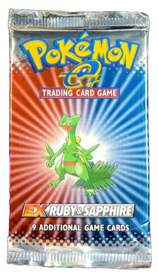 Pokemon EX Ruby & Sapphire Sceptile Art Booster Pack NEW Sealed  45496840037| eBay