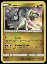 Drampa 97/145 Holo Rare Guardians Rising Pokemon Lightly Played