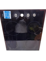 Beko HCC64103 60cm 4 Zone Ceramic Electric Hob – Black