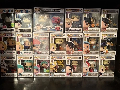 Anime Funko Pop Lot!! One Piece, Demon Slayer, etc. (CHECK DESCRIPTION)