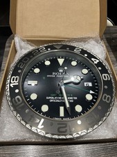 Luxury 14 Inch Display Wall Clock Inspired By Submariner Modern Home Decor