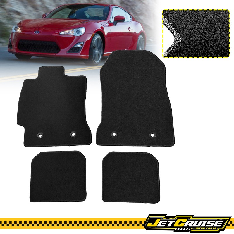 Fits 13-20 Scion FRS/Subaru BRZ/Toyota 86 Floor Mats Carpet Black