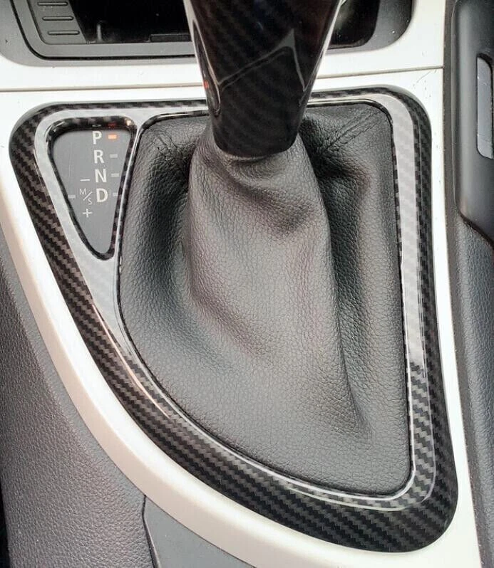For BMW 1 Series E81 ABS Carbon Fiber Strip Cover Central Console Gear Shift 1X - Image 3 of 4