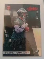 2017 Panini Absolute Rookie Spectrum Red /100 Donnel Pumphrey #177 Eagles RC 