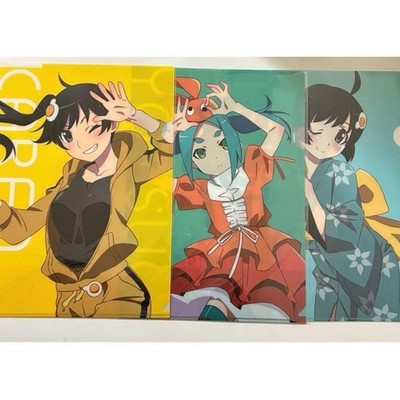 Araragi Tsukihi Koyomi Koyomi Series SHaFT 50th Clear File Set MIB/, 3,