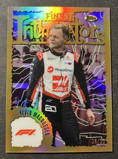 /50 Gold Kevin Magnussen MAG IC - 2024 Topps Finest Intimidators Formula 1 F1 NM
