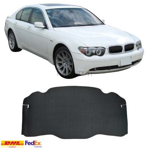 for BMW 7 Series E65 E66 2001-09 Bonnet Insulation Hood Insulation Pad w/RIVETS