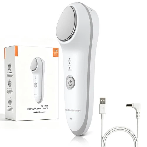 TOUCHBeauty Facial Massager Hot Cold Sonic 42C Heating 6C Cooling - product listing photo