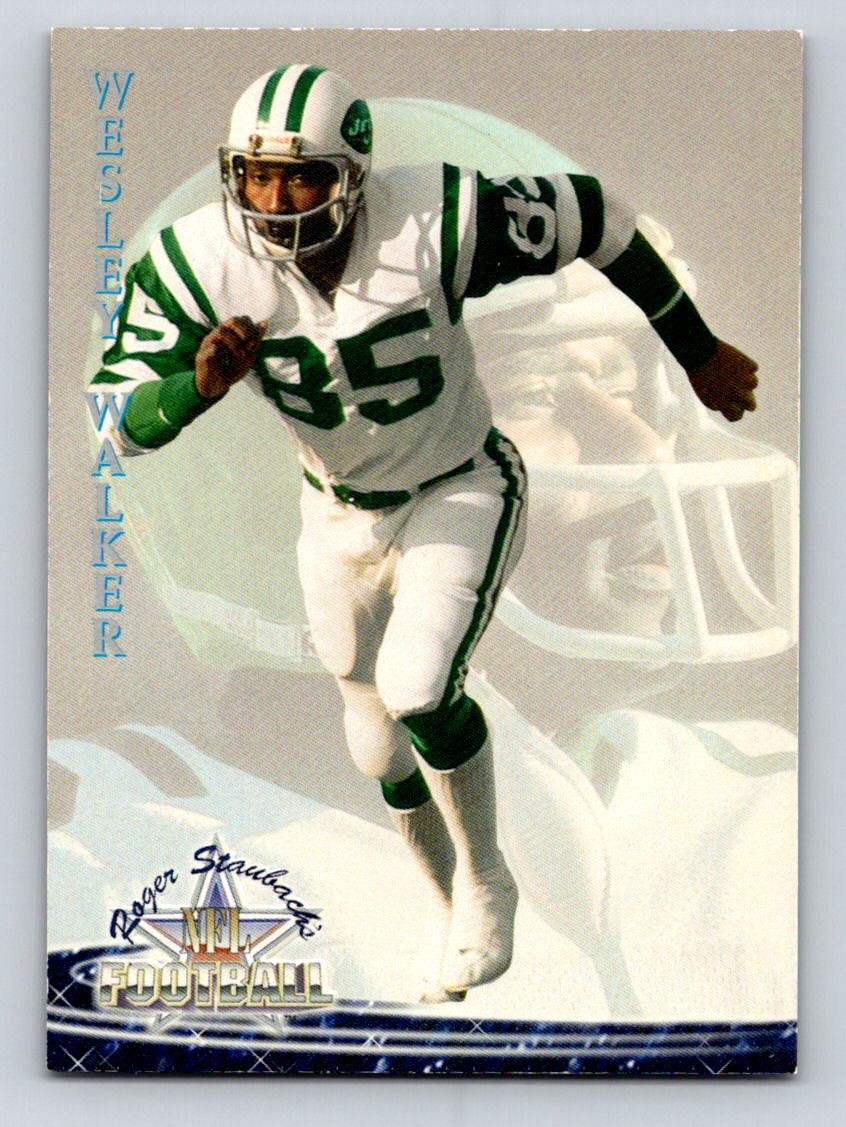 1994 Ted Williams Roger Staubach's NFL #44 Wesley Walker New York Jets