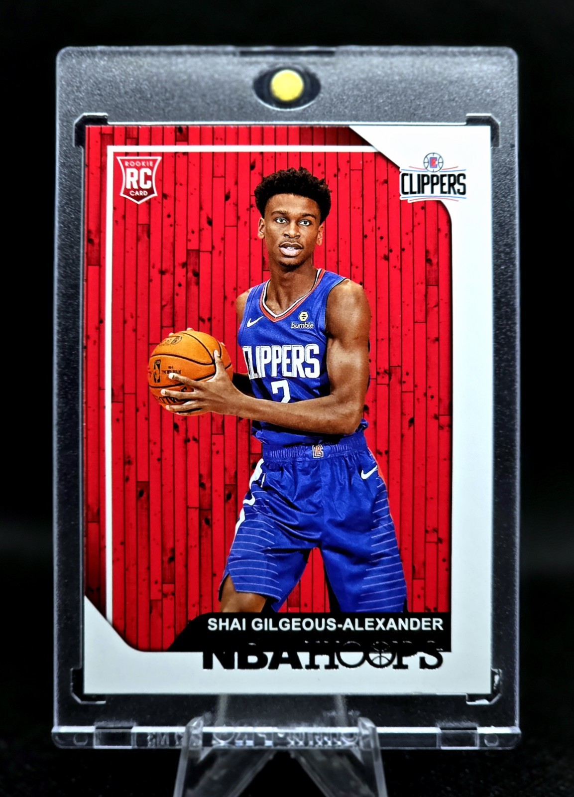 2018-19 Panini NBA Hoops Shai Gilgeous-Alexander #262 RC Los Angeles Clippers