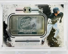 BRADEN MONTGOMERY 2025 IMPECCABLE RATED PROSPECT 1 TROY OUNCE SILVER BAR  /25!