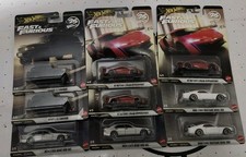 Hot Wheels Fast Furious 25th Anniversary Set Of 9 Cars
