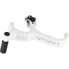 B3 ARCHERY Ghost Back Tension Hinge Arrow Release w/ Textured Coated White Grip