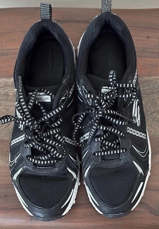 Skechers Womens Hillcrest Vast Adventure 149820 Black Running Shoes Sneakers 9 - Image 3 of 4