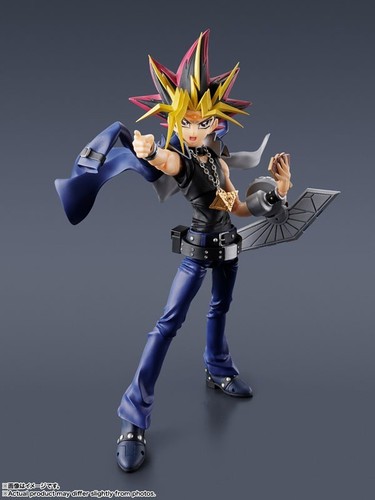 NEW S.H.Figuarts YAMI YUGI Yu-Gi-Oh! Duel Monsters TAMASHII NATIONS Bandai Japan - Picture 3 of 7
