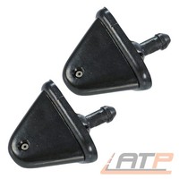 2X SpritzdÜSe Scheibenreinigung FÜR Vw Transporter Bus T2 T3