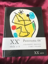 XXe Siècle No 31 Panorama 68** Lithographs Original MIRO et POLIAKOFF - Miró