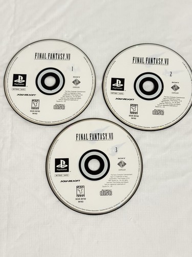 Final Fantasy VII 7 + VIII 8 + IX 9 Combo Disc Only (PlayStation 1 PS1) *TESTED* - Picture 5 of 22