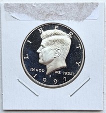 1997 S JOHN F. KENNEDY Silver Proof 50c Coin