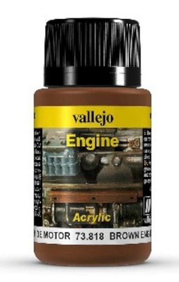 40ml Bottle Brown Engine Soot Weathering Effect