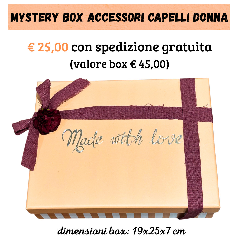 Mystery Box Accessori Capelli Donna Moda: Selezione Chic Spedizione Gratis