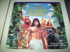 THE JUNGLE BOOK Laserdisc LD WIDESCREEN FORMAT VERY GOOD CONDITION WALT DISNEY