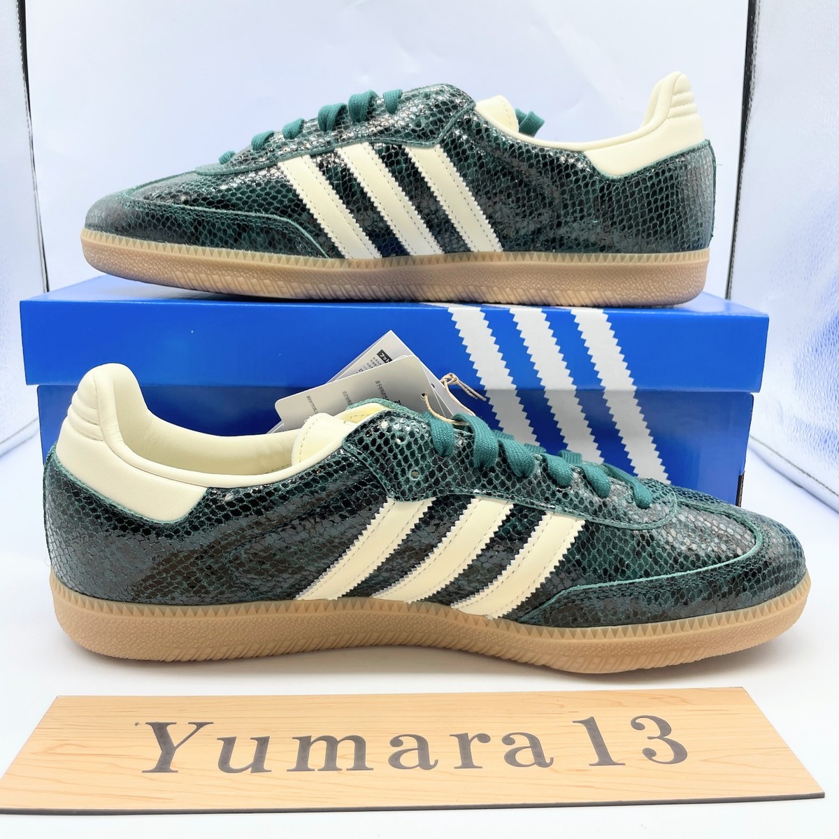 Size 10 - adidas Women's Samba OG Snakeskin Pack - Collegiate