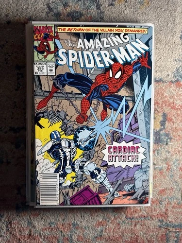 The Amazing Spider-Man #359 Newsstand – NM High Grade