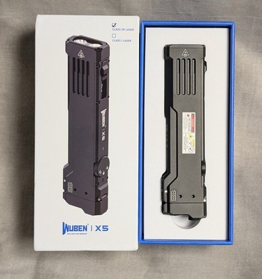 WUBEN X5 Laser Flashlight 1300Lm Black Tacticle Portable