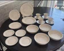 Lenox China Moonspun-(Set of 4)-6Piece Place Settings~1st Quality~Perfect~24 Pc