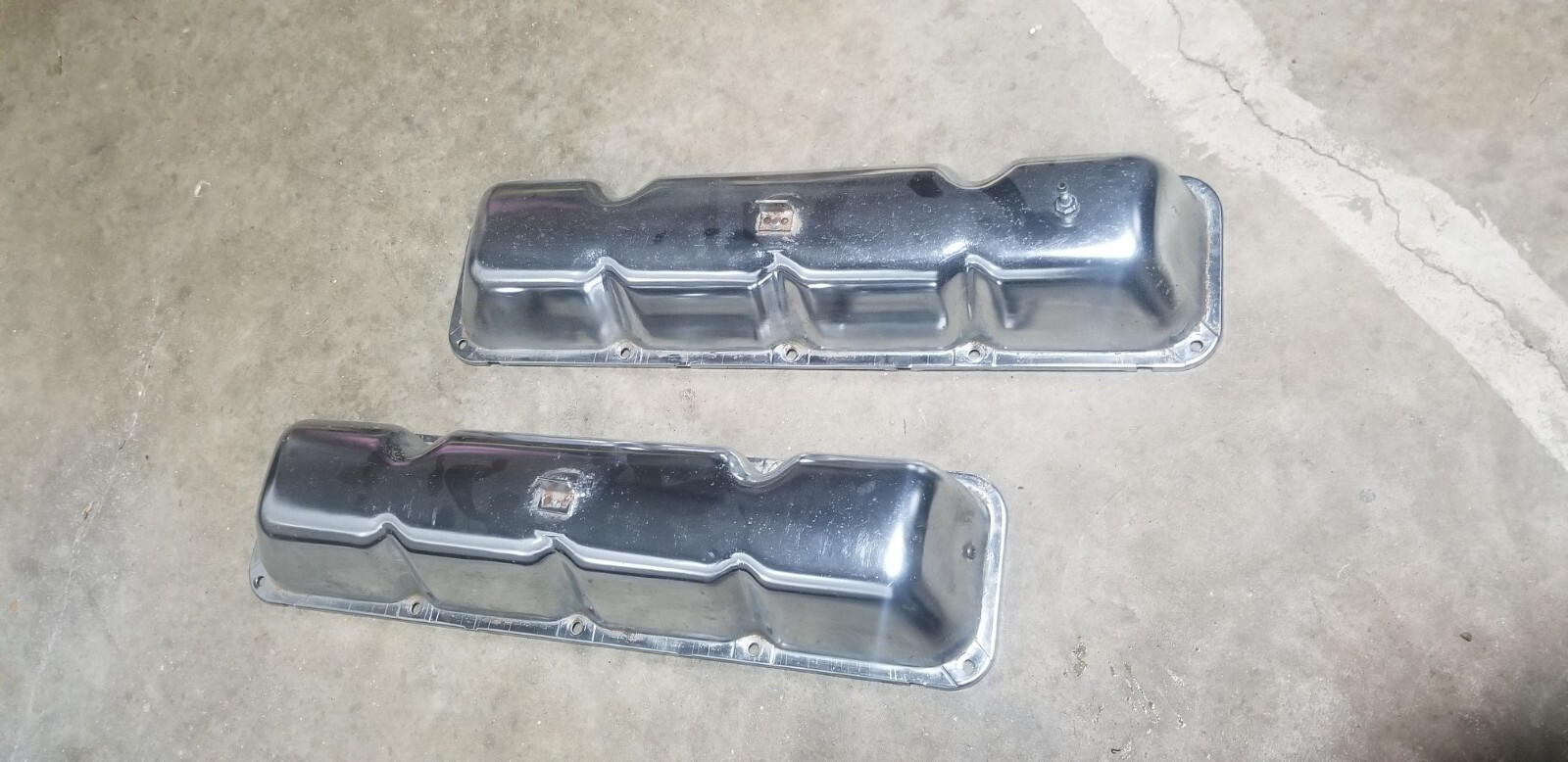 amc amx javelin chrome valve covers 390 70 eBay