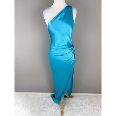 amanda uprichard blue maxi dress Amanda Uprichard - Edie Silk Maxi Skirt main image 1