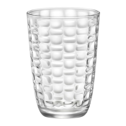 Juego de vasos para beber Bormioli Rocco Mat cristalería de comedor tazas formales modernas - Imagen 8 de 9