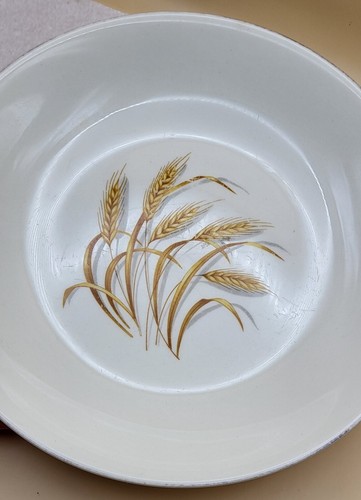 Vintage Homer Laughlin Golden Wheat Soup Bowl USA - Picture 10 of 16