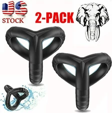 1/2 Pack COCK Rings Silicone Penis Longer Harder Stronger Erection Sex Toy Men
