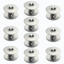 10 Metal Bobbins #2996 For Singer 15 Class, 16 Class, 31 Class Sewing Machines
